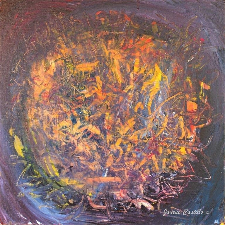 11. Surrender -Acrylic on Canvas 60x60cm
