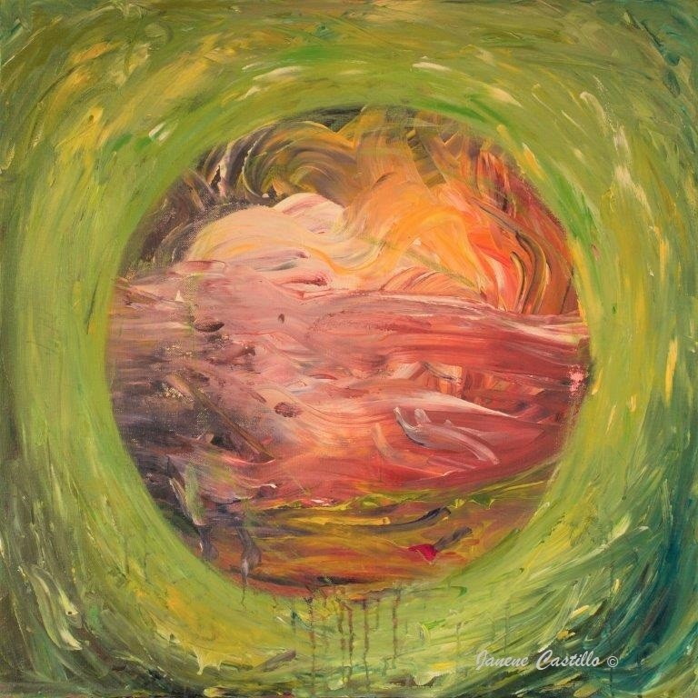 6. Potential - Acrylic on Canvas 60x60cm