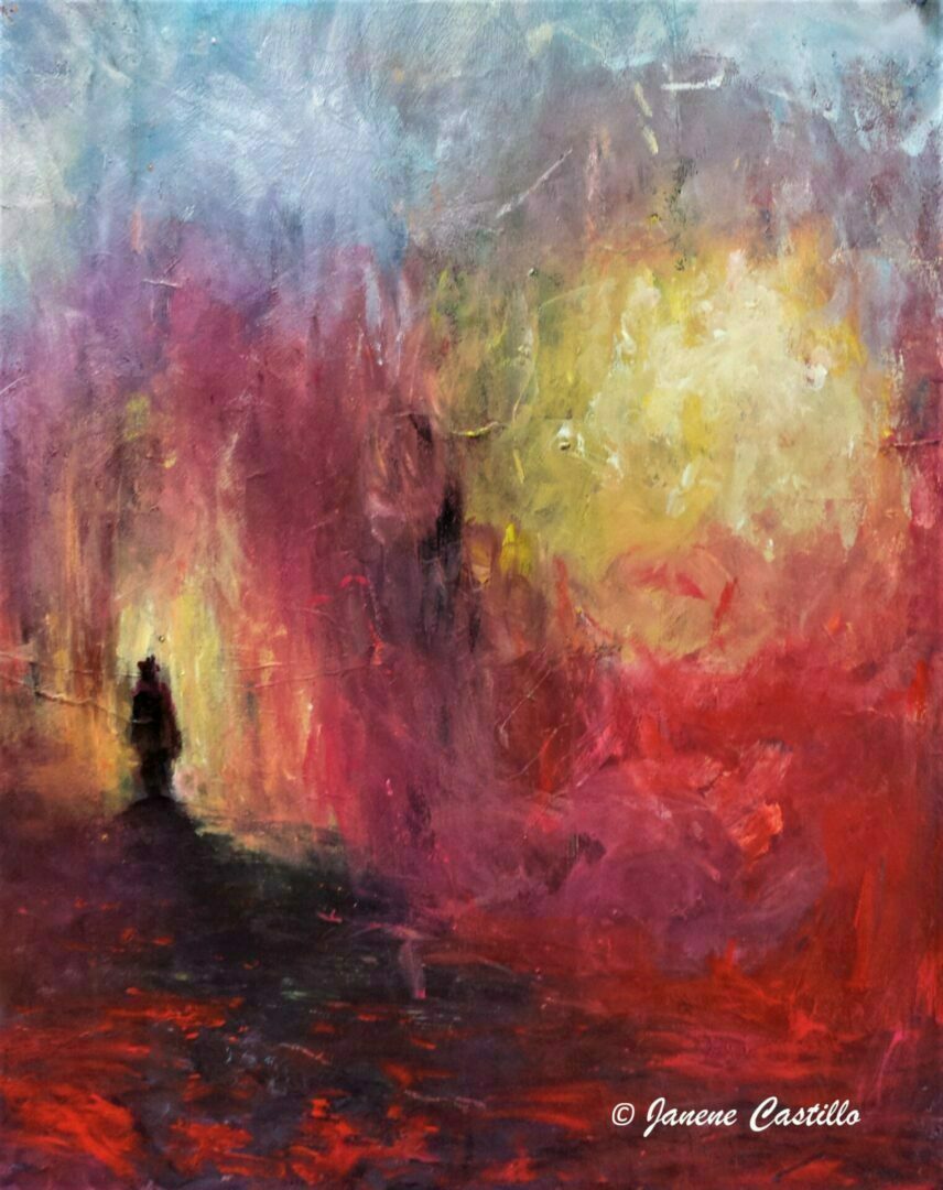 Alone but Not Lonely -Acrylic on Fabriano 50cmHx39cmW