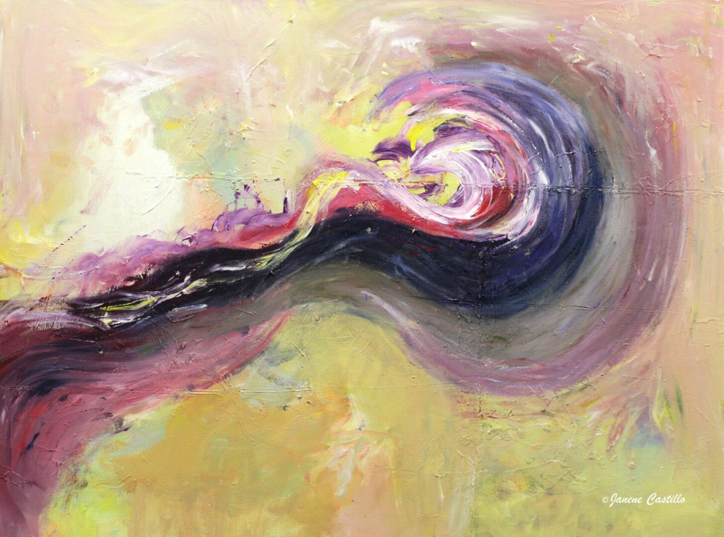 Portal -Acrylic on Canvas 100cmHx75cmW