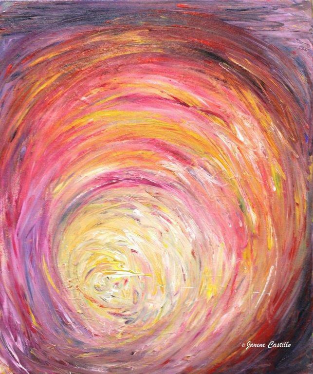 The Light -Acrylic on Canvas 71cmHx61cmW